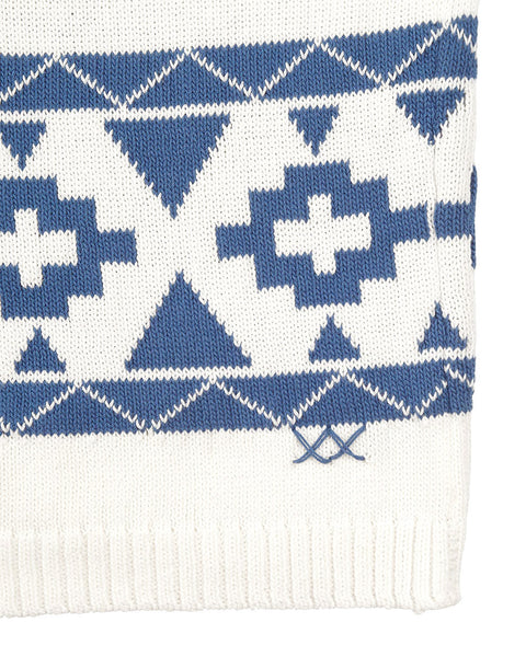 Aztec Cardigan | Cerulean