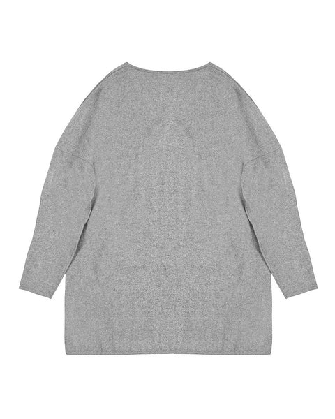 Lounging Vee | Heather Grey