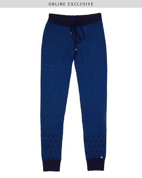 Diamond Legging | Navy