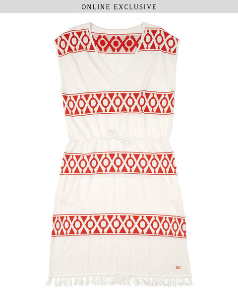 Aztec Dress | Flame