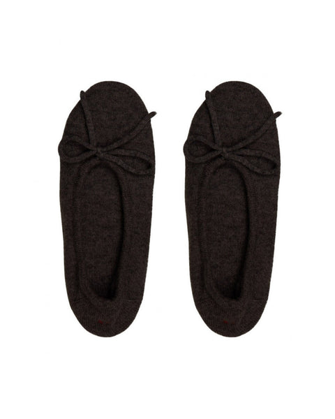 Cashmere Slippers | Black