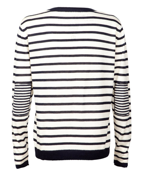 Boyfriend Vee | Navy Stripe