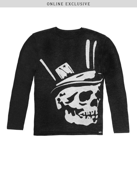 Philosophy 2025 skull sweater