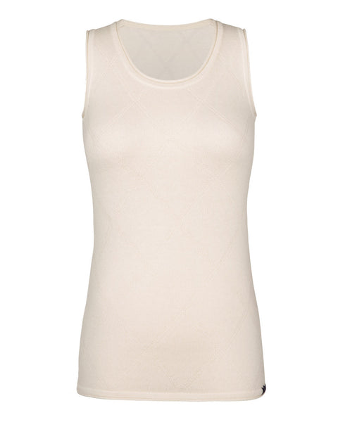 Checker Tank | Ivory