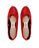 Banjo Loves: Cinzia Leather Flats | Red