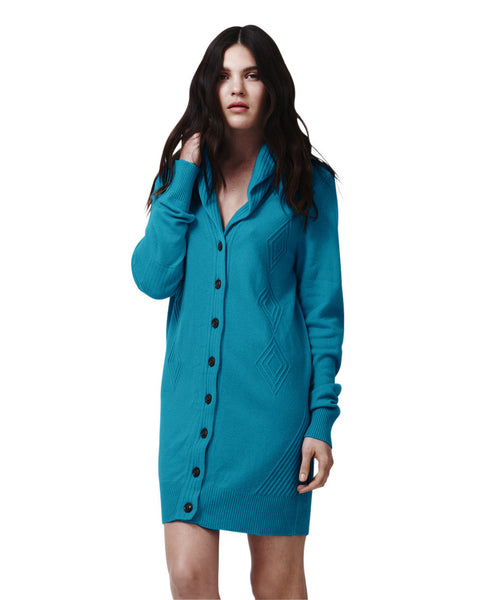 Diamond Cardigan | Teal