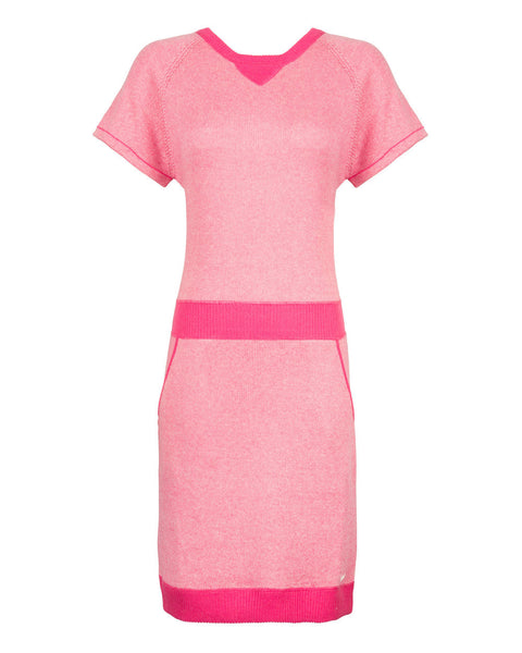 Birdseye JoJo Dress | Rose