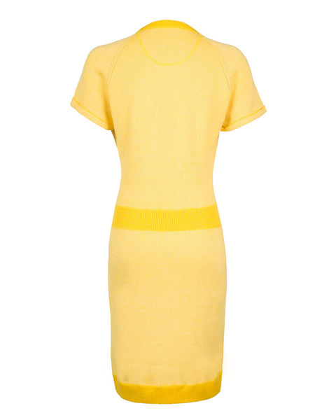 Birdseye JoJo Dress | Sunflower