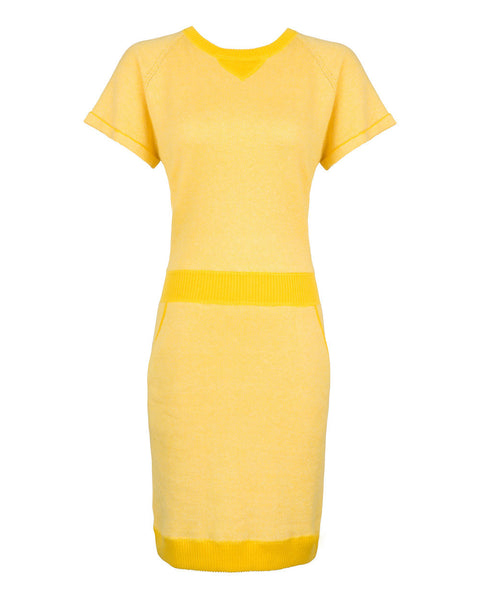 Birdseye JoJo Dress | Sunflower