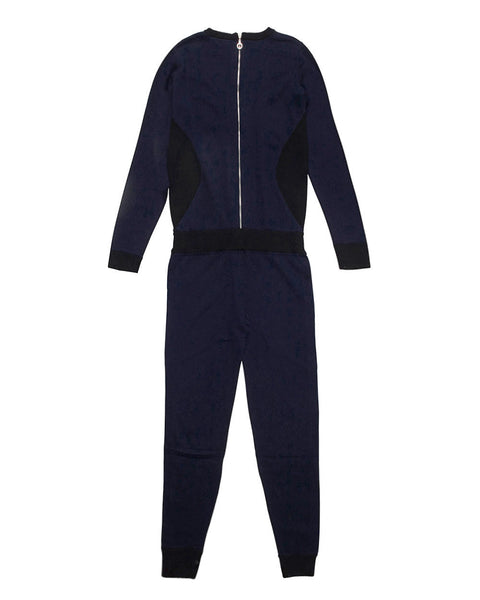 Panel Jumpsuit | Navy