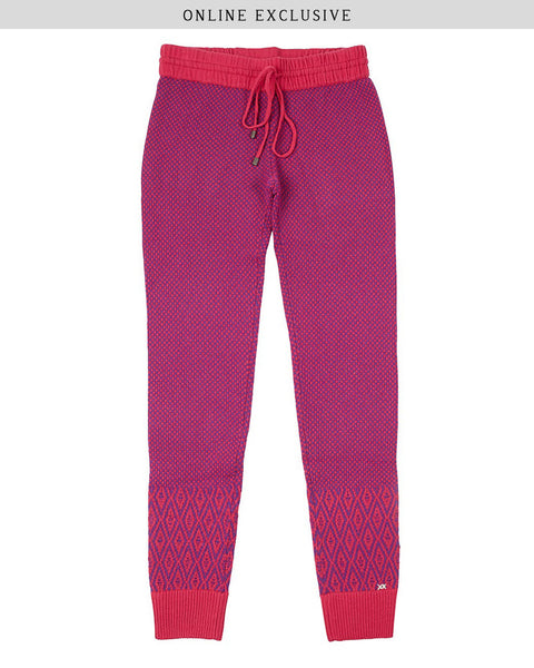 Diamond Legging | Rose